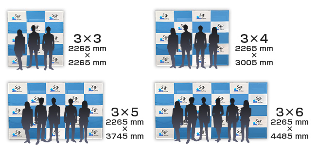 楽々バックパネルの3×3や3×4など人気サイズ展開とスタンドの魅力を徹底